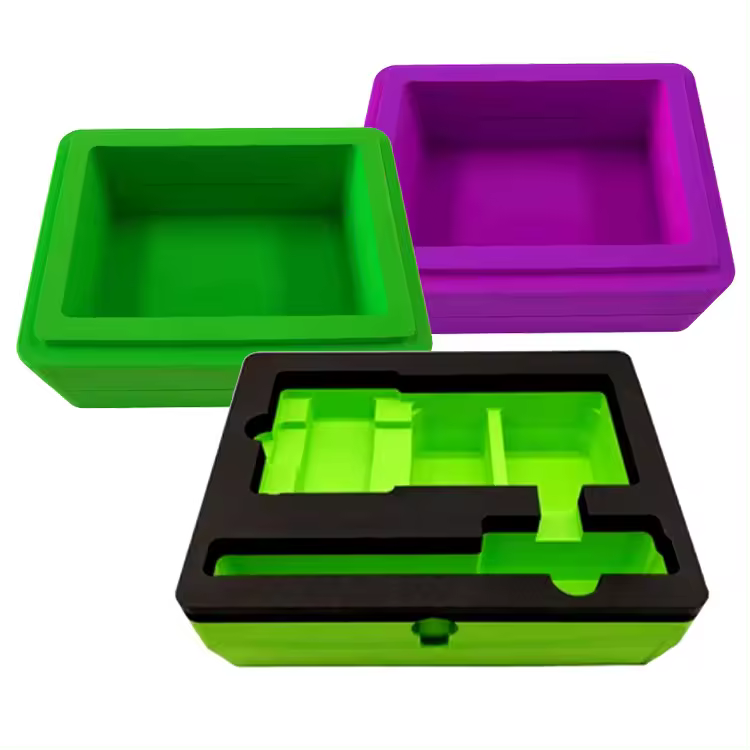 Paidu คุณภาพสูงที่กำหนดเองเป็นมิตรกับสิ่งแวดล้อมไม่มีกลิ่น EVA กล่องโฟม EVA แบบกำหนดเองแกะสลัก