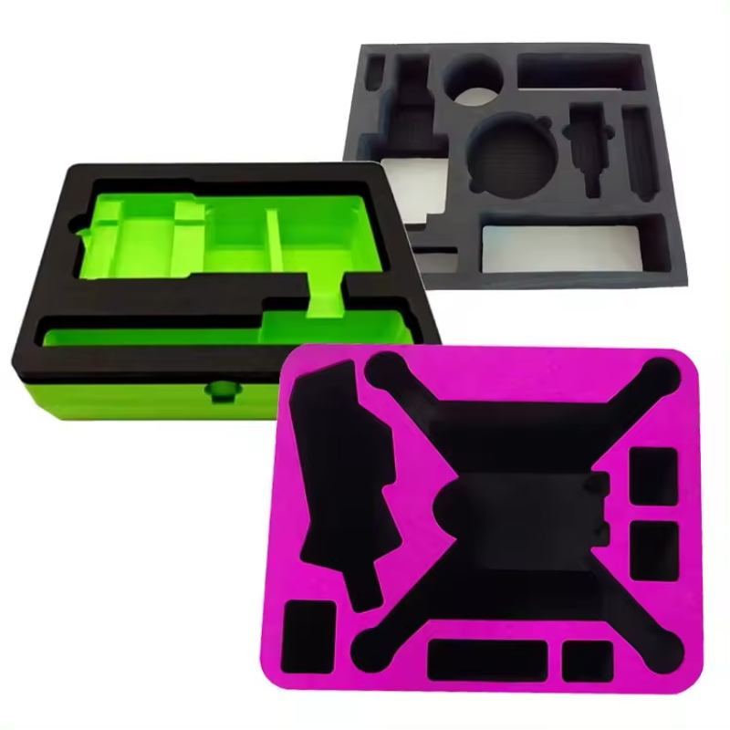 Paidu CNC แกะสลักรูปทรงที่กำหนดเอง eva ขึ้นรูปโฟมแทรกสำหรับกล่อง