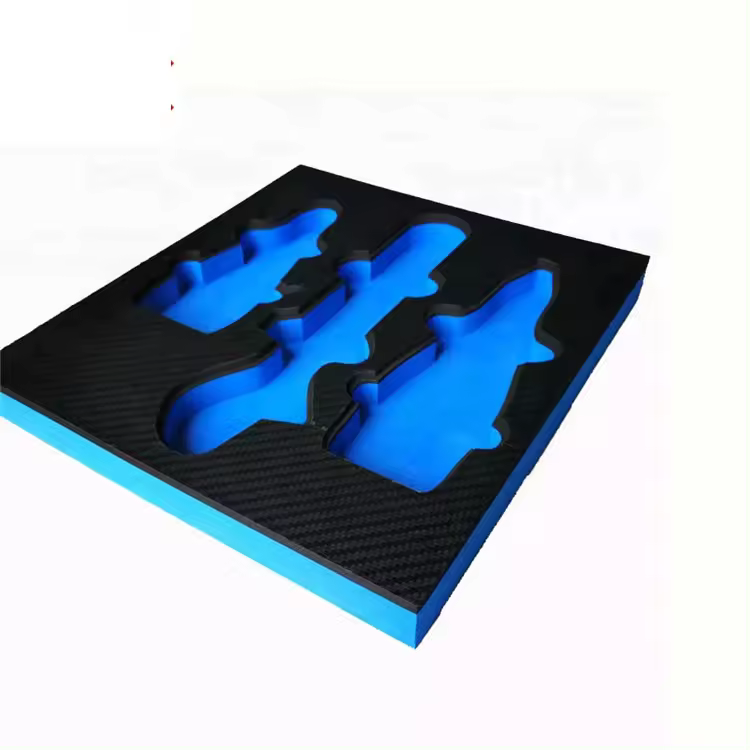 Factory High Density Custom Protective Packaging EVA Foam Insert Foam Packaging Box Design Colorful Packaging Foam Insert